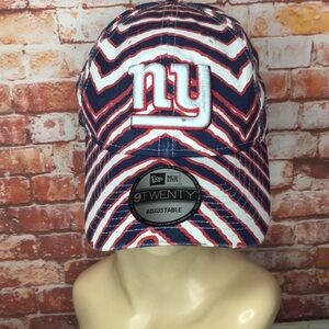 New Era 9 Twenty Adjustable New York Giants Zubaz Hat